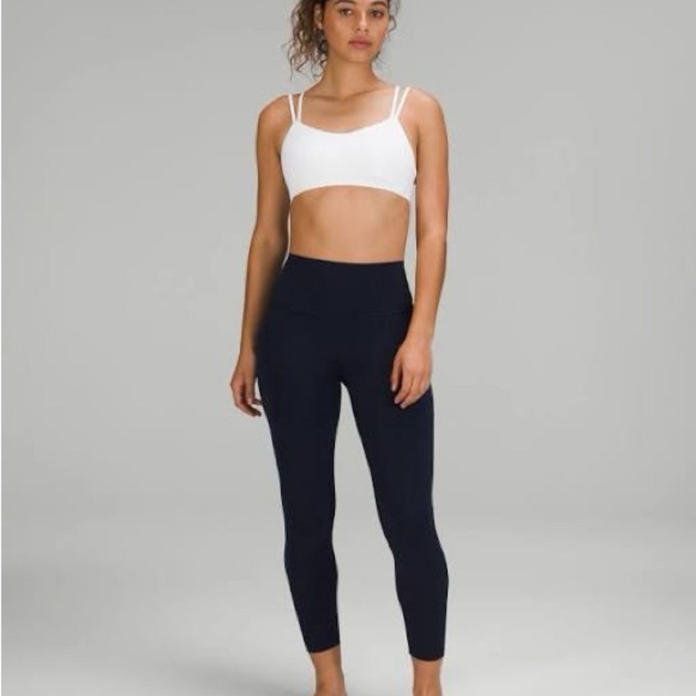New With Tags Black Lululemon Align HR Pant 25”